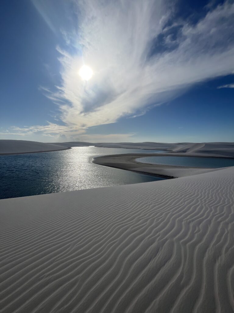 Dunas y lagunas en Lençois Maranhenses