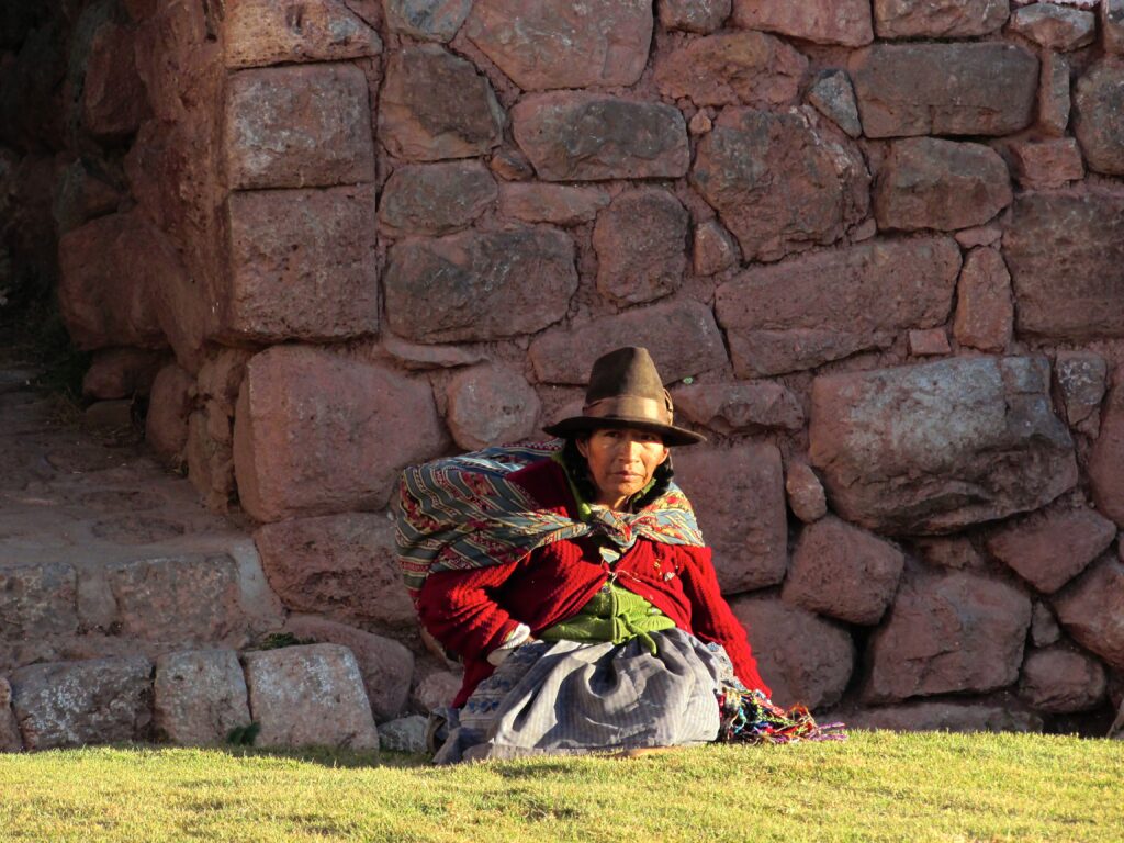 En los muros de Pisac