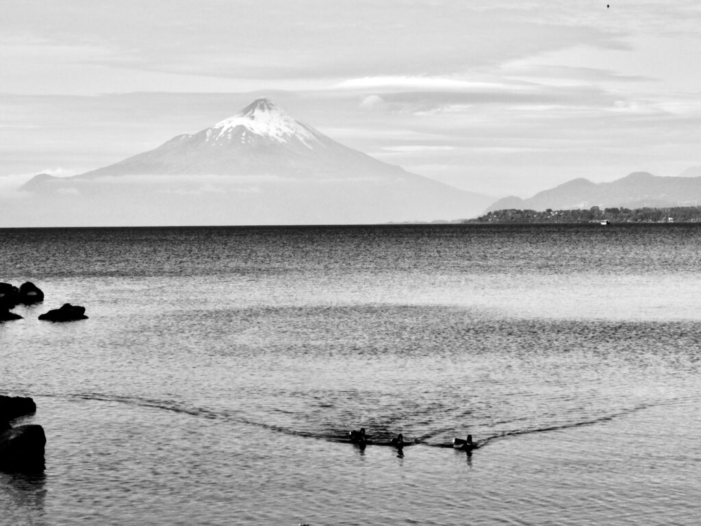El Osorno y la región de los lagos