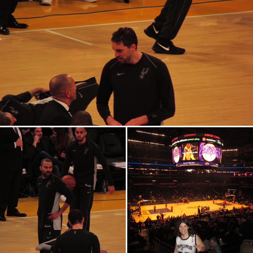 Basket en el Staples