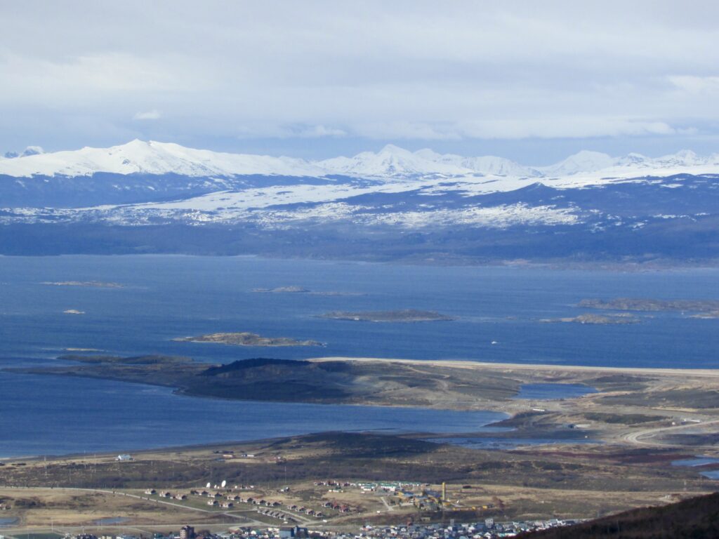 Vistas desde el glaciar Martial