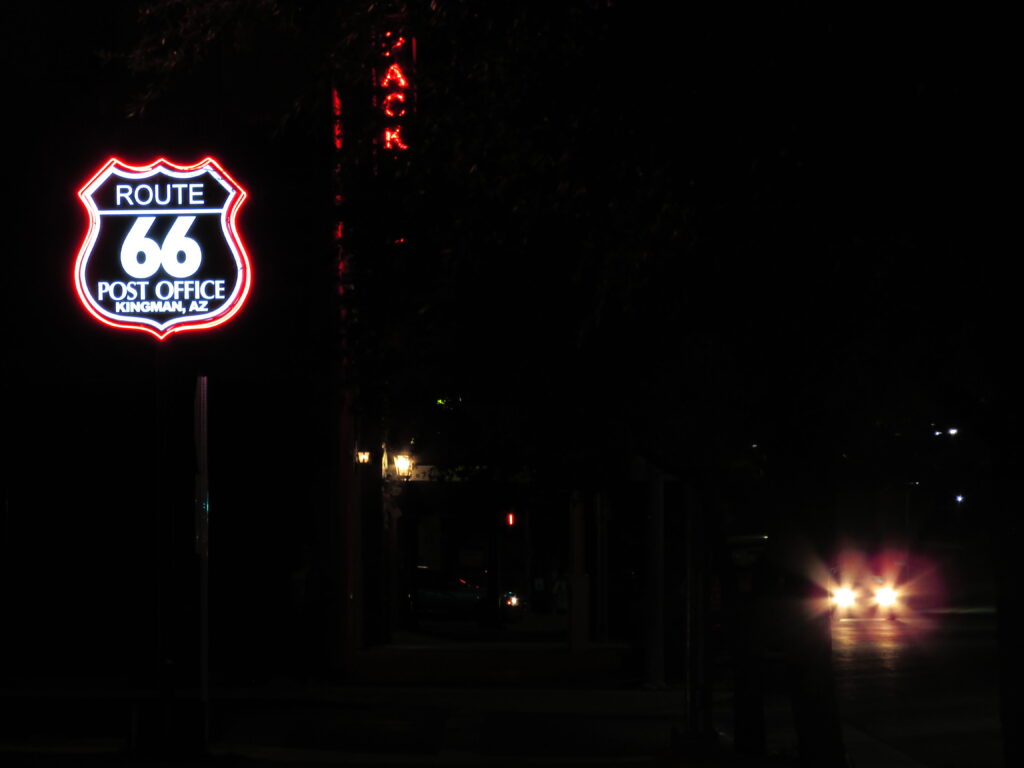 La ruta 66 a su paso por Kingman