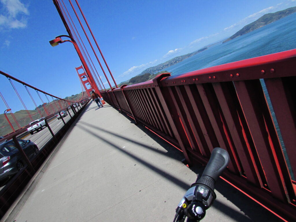 Rodando sobre el Golden Gate