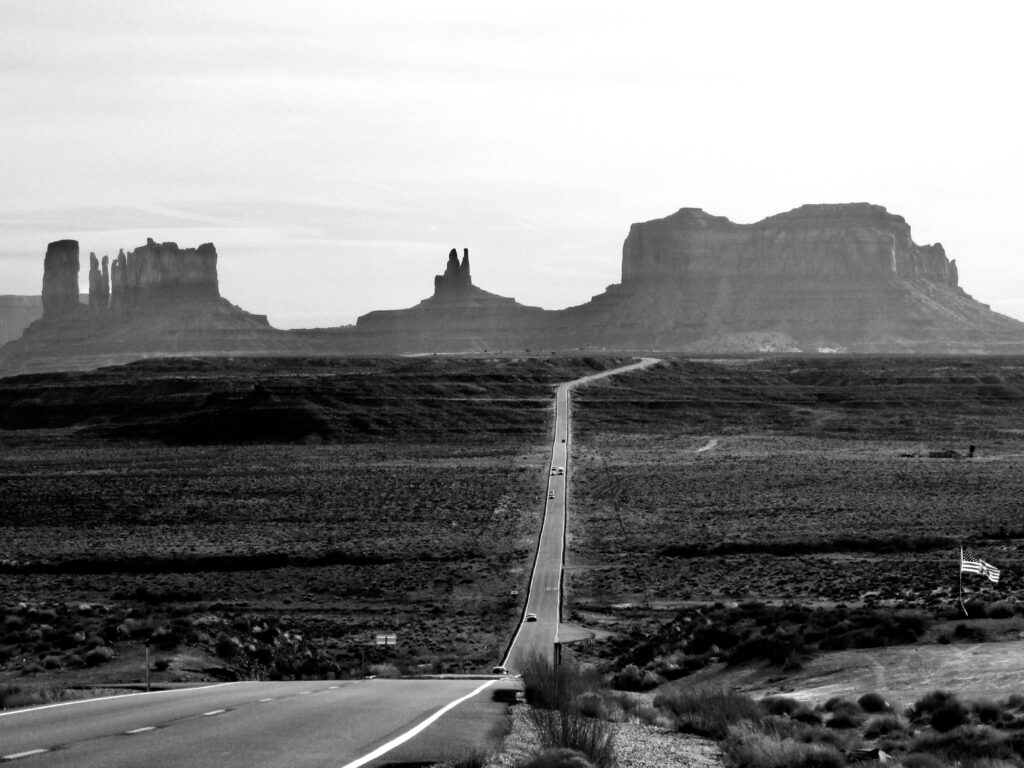EEUU on the road. Monument Valley