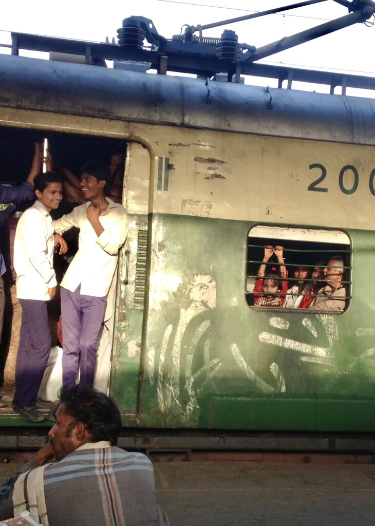 En tren de Agra a Varanasi