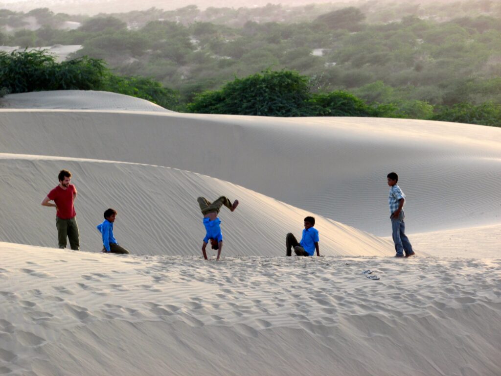 Juegos en el desierto