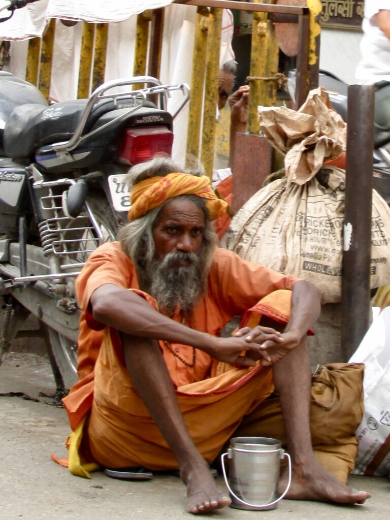Peregrinos en Varanasi