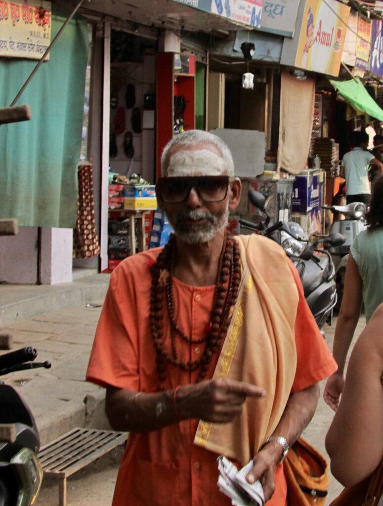 Peregrinos en Varanasi