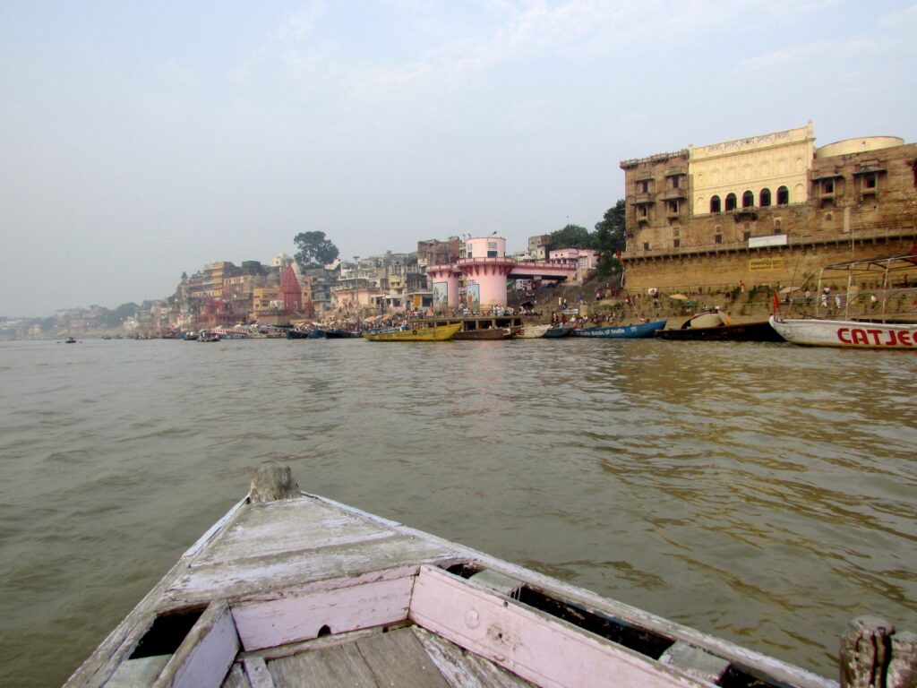 Navegando por el río Ganges