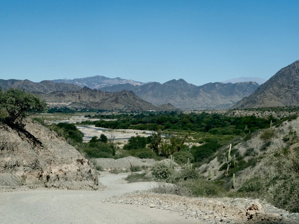 La ruta 40 a su paso por los Valles Calchaquíes
