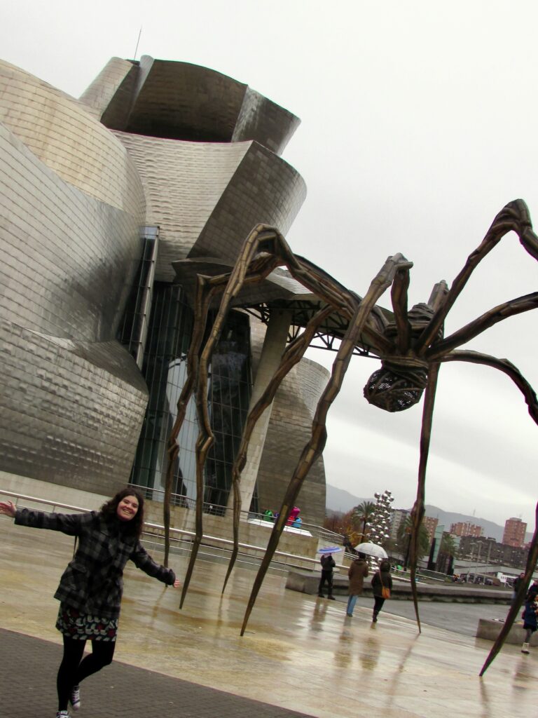 Museo Guggenheim y Maman en Bilbao