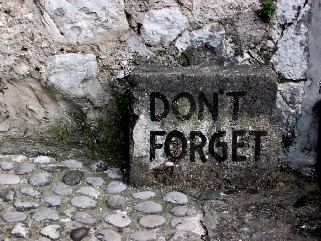 Don´t Forget