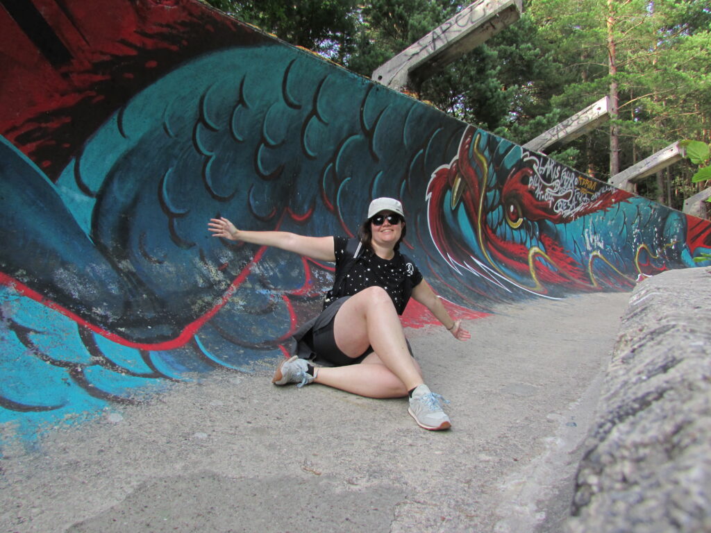 Antigua pista de bobsleigh