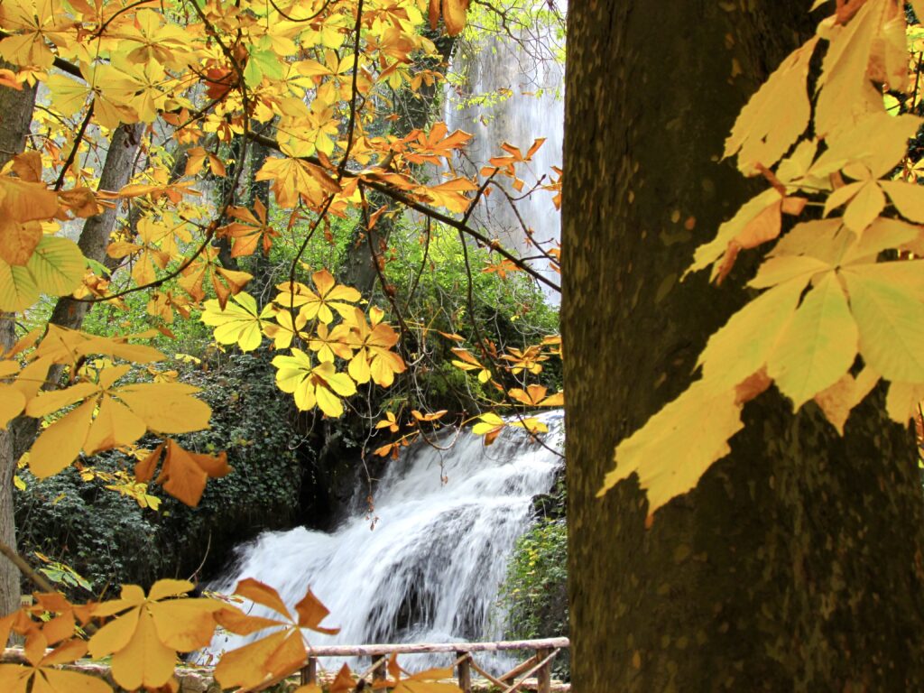 Cascadas en el Monasterio de Piedra