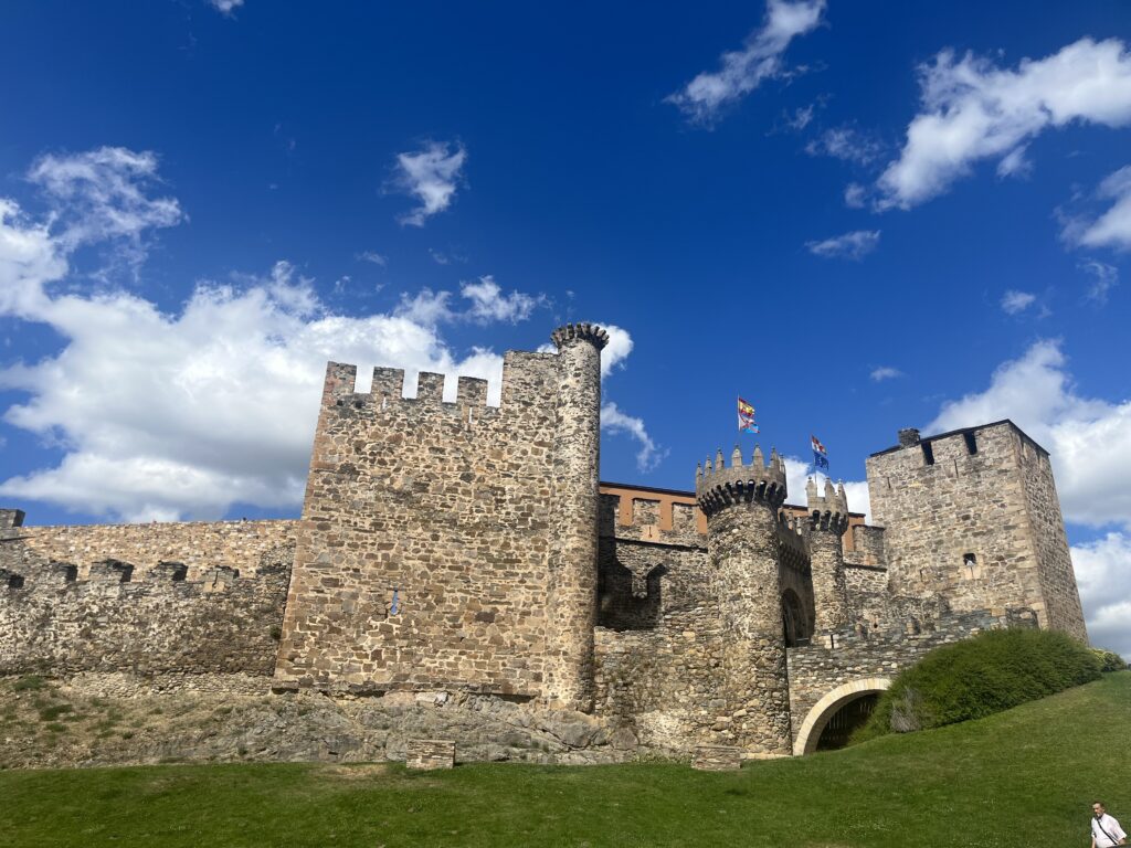Castillo de los Templarios en Ponferrada