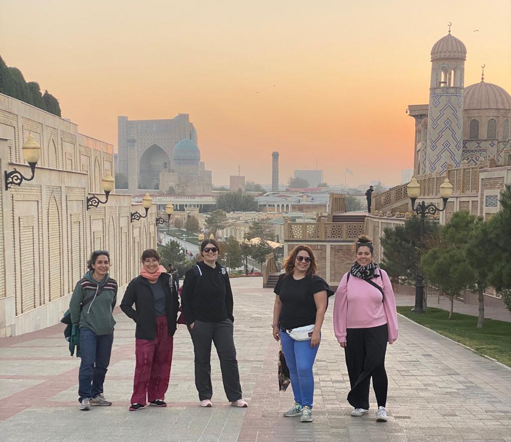 Atardecer en Samarcanda