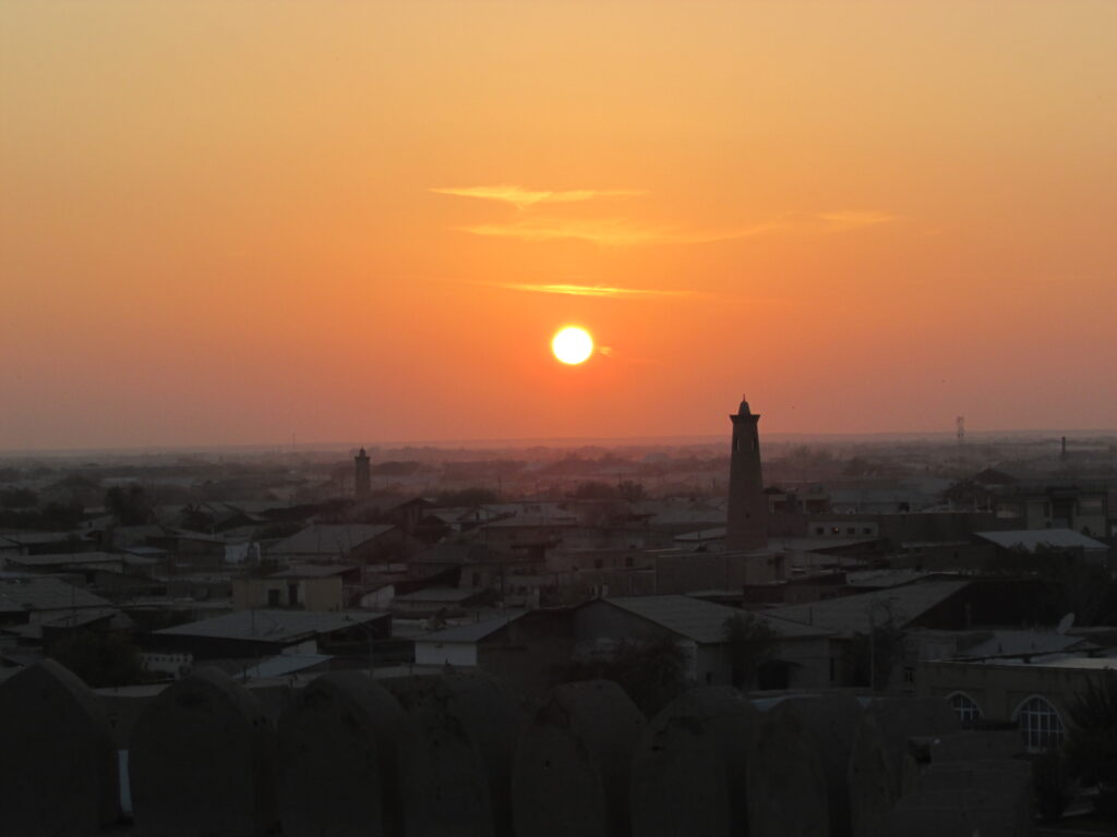 Atardecer en Bukhará