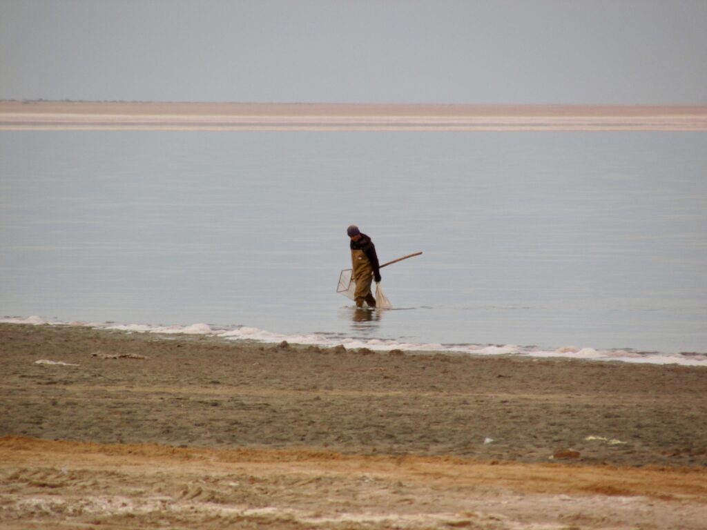 Pescadores del Mar de Aral