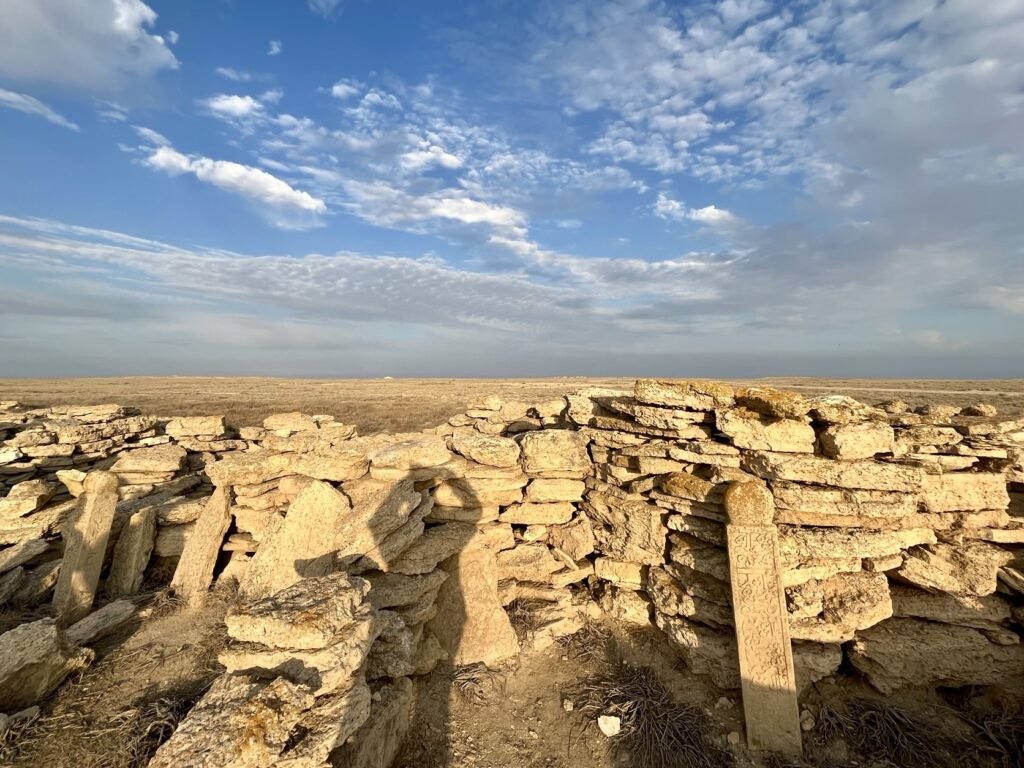 Tumbas de pescadores nómadas
