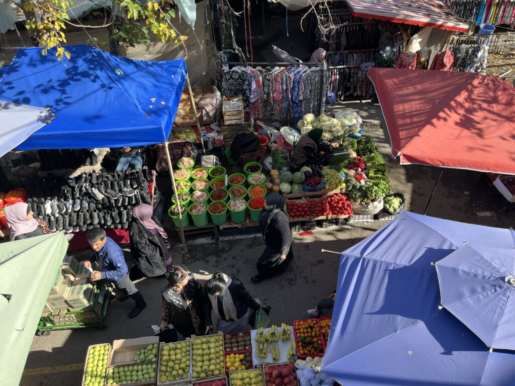 Exteriores del Chorsu Bazaar