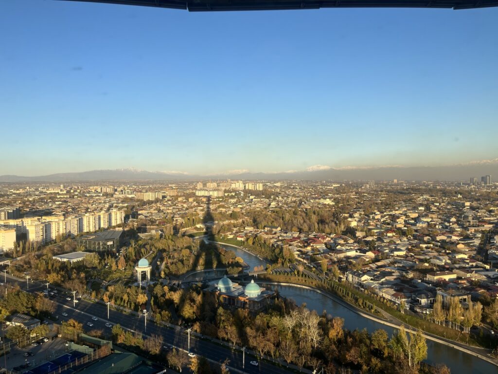 Vistas desde la Torre de TV de Tashkent