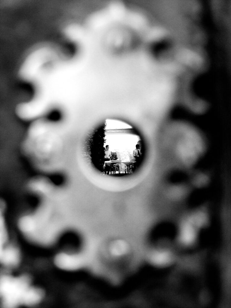 Cerradura del priorato de Malta