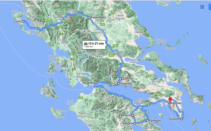 Nuestro itinerario de dos semanas en Grecia