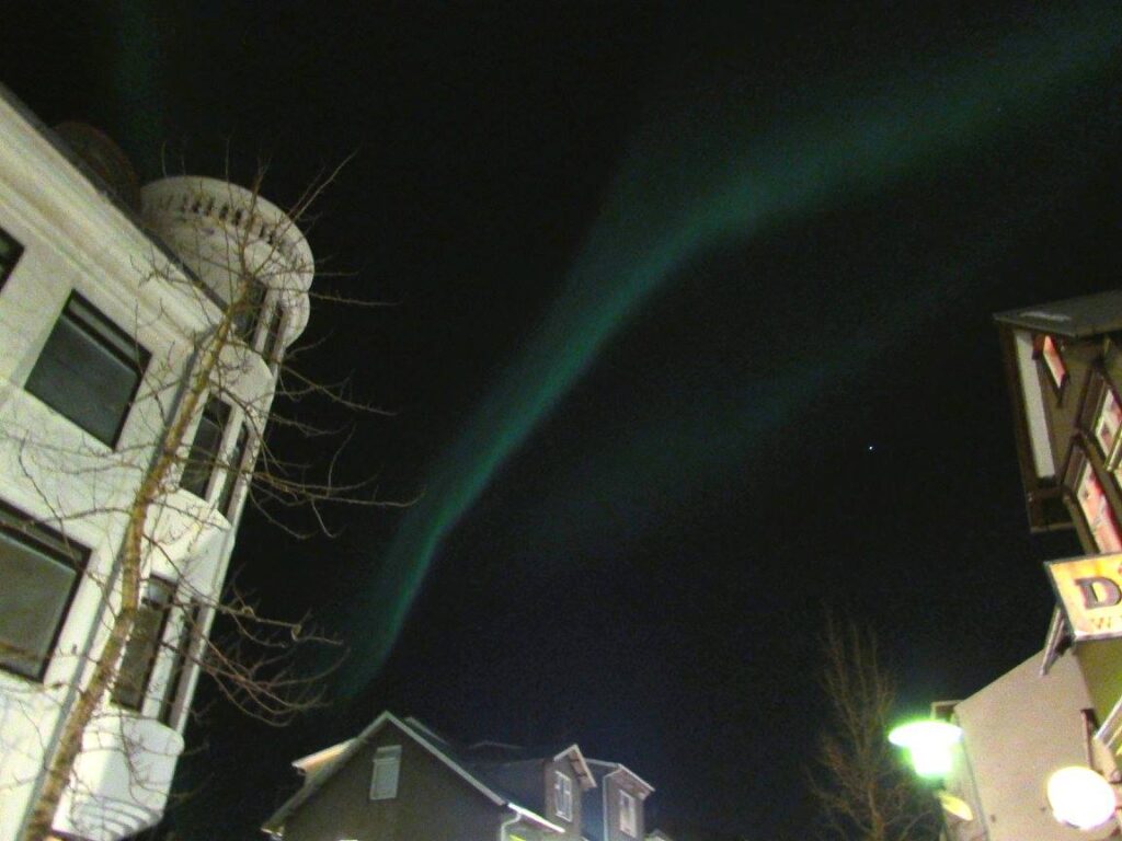Auroras boreales en Rejkjavik
