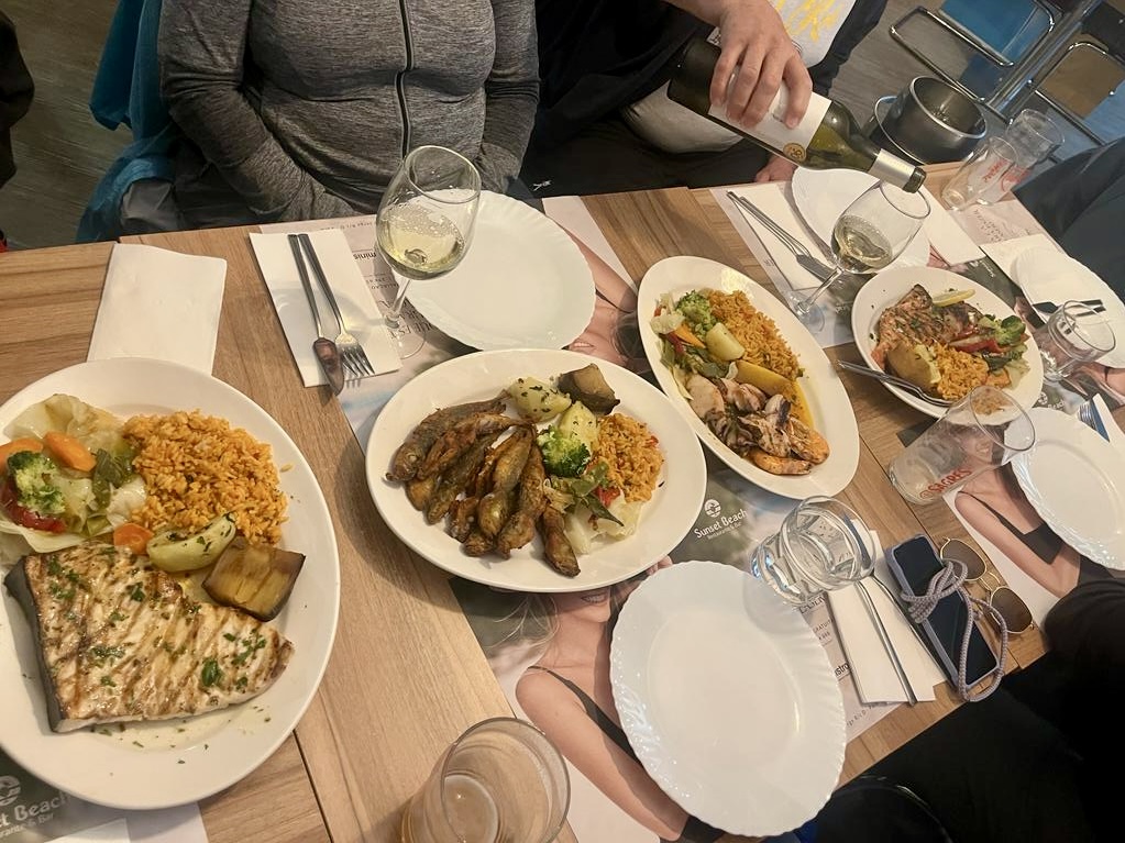 Cena en el Sunset Beach de Ponta Delgada