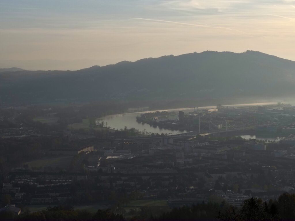 El Danubio desde Pöstlingberg