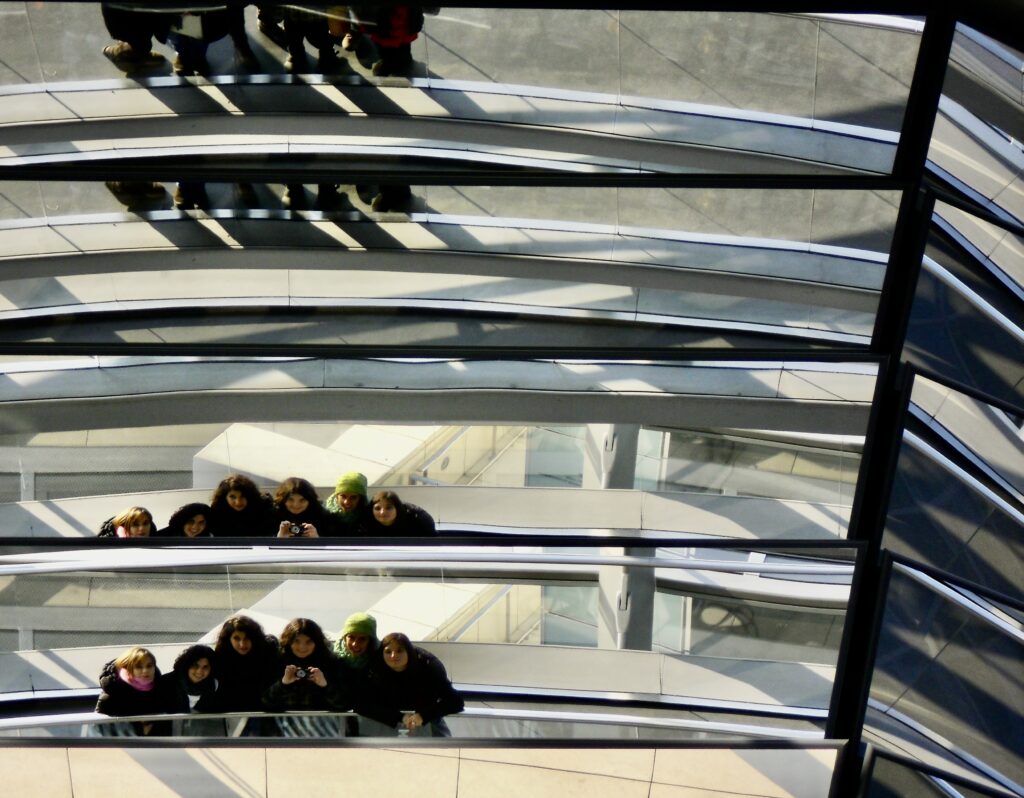 Autorretrato en el Reichstag
