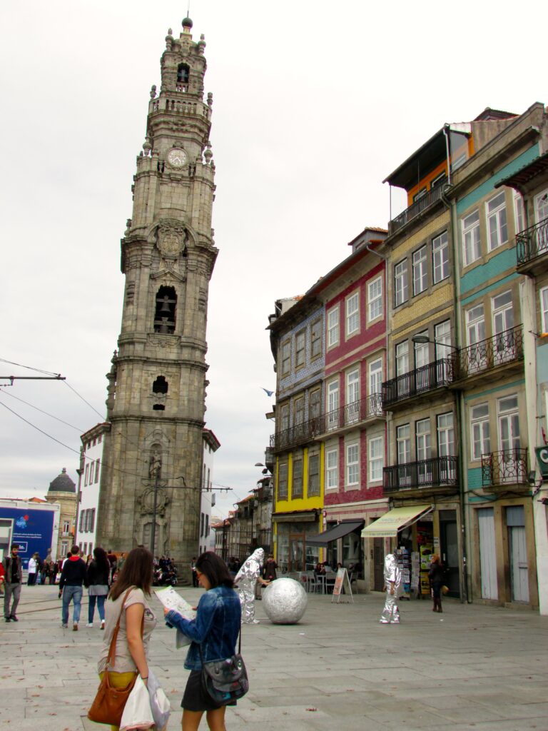 Torre de los Clérigos en Oporto