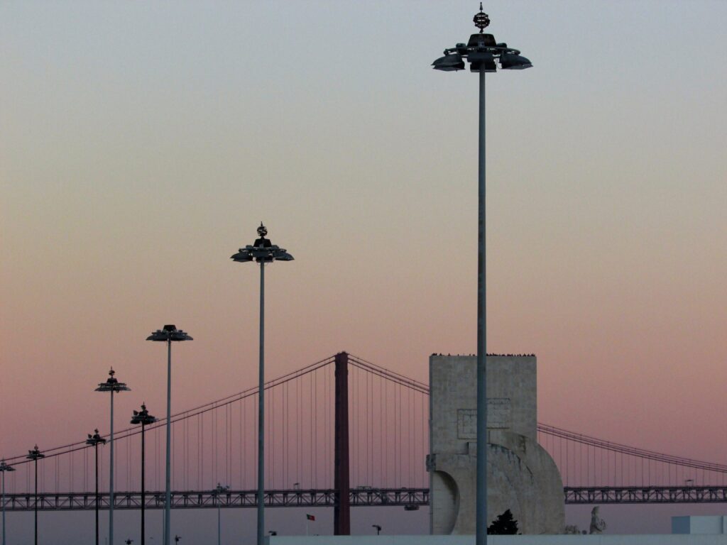 Puente 25 de abril en Lisboa