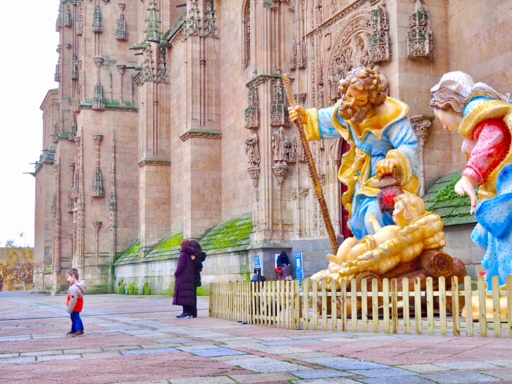 Hacerse fotos navideñas…