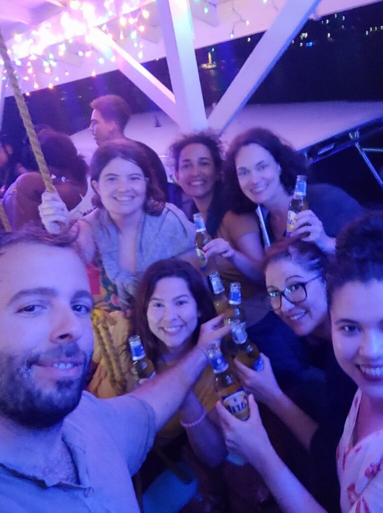 Floating bar en Bequia