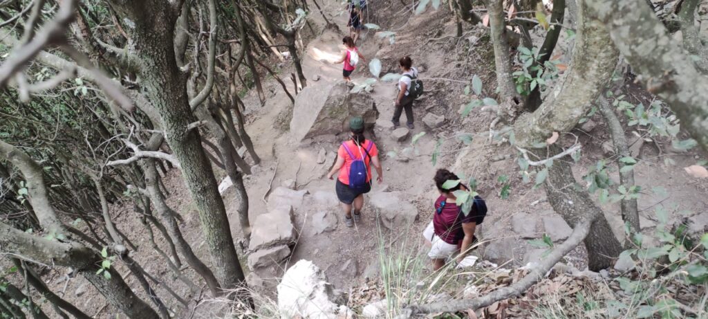 Descenso de Nocelle a Positano
