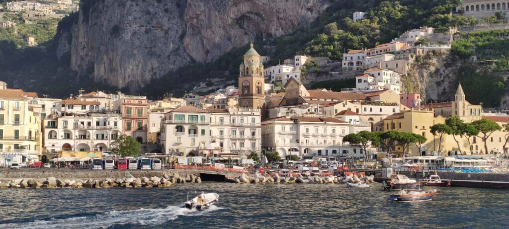 Amalfi desde el mar