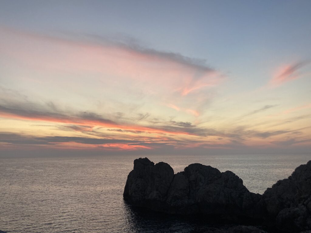 Atardecer en la Isla de Capri