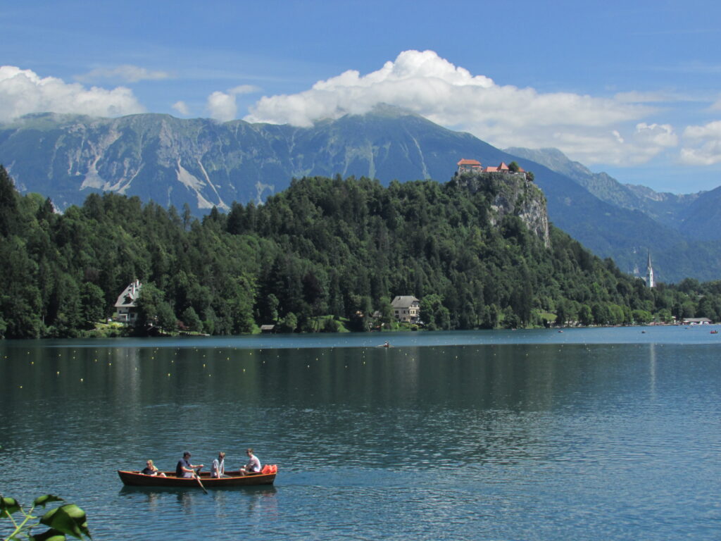Lago y castillo de Bled