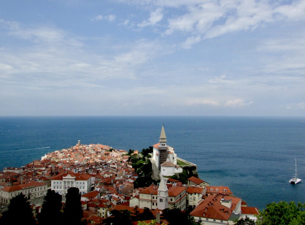 Piran desde sus murallas