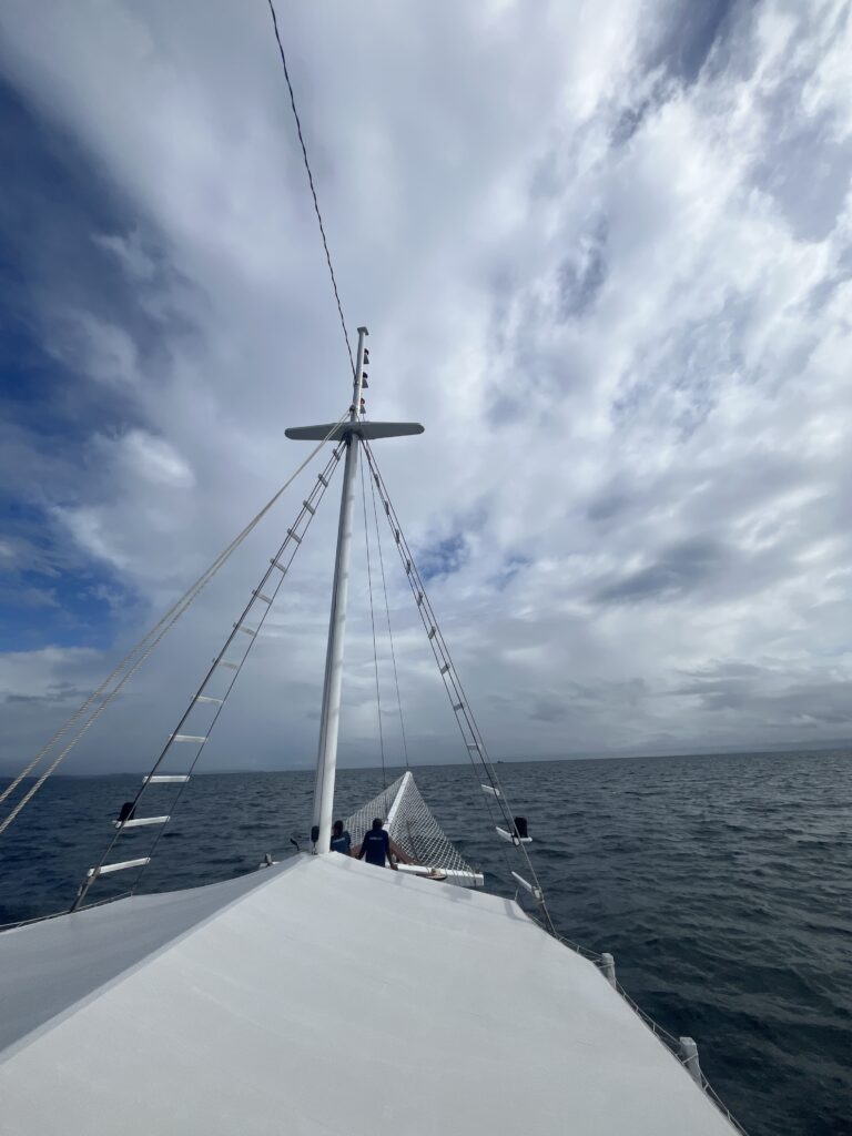 Navegación hacia Itaparica