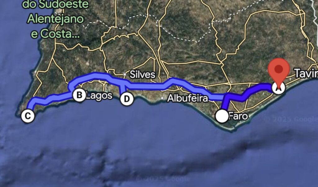 5 días de ruta por el Algarve
