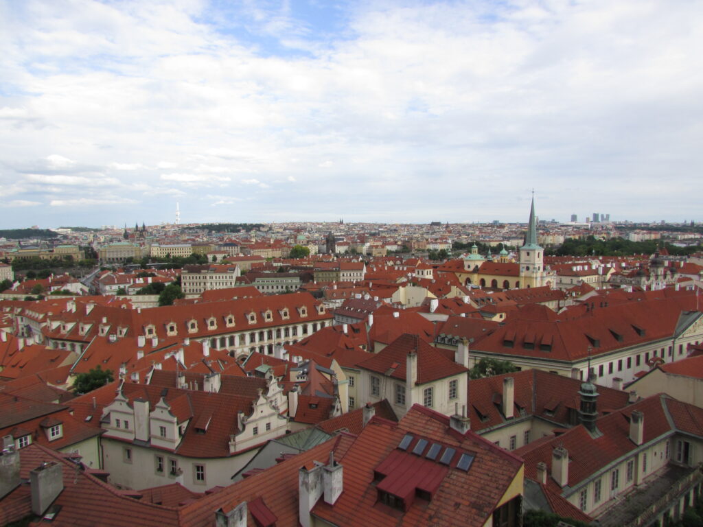 Tejados rojos de Praga