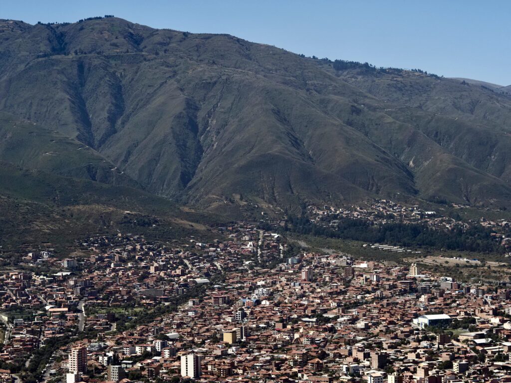 Vistas desde el Cristo de la Concordia