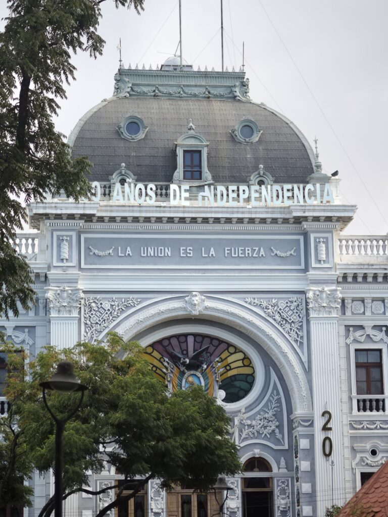Palacio de gobierno de Sucre