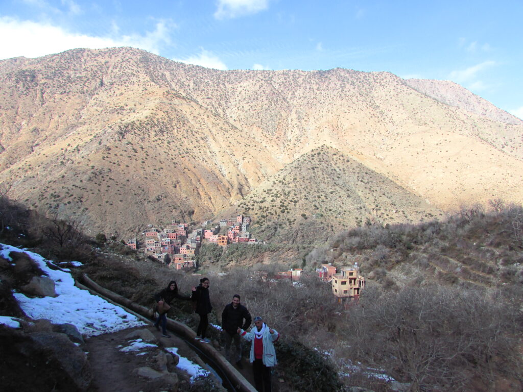 Trekking en el valle del Ourika