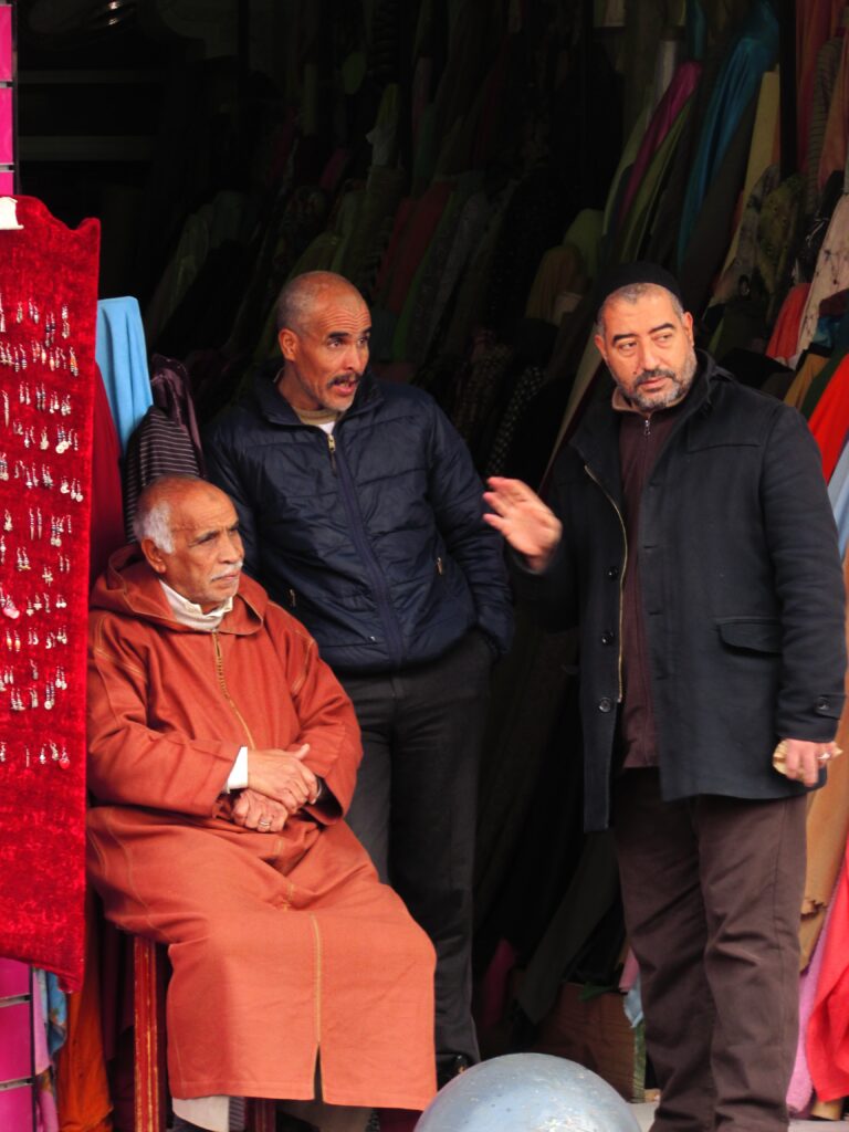 El zoco como lugar de reunión