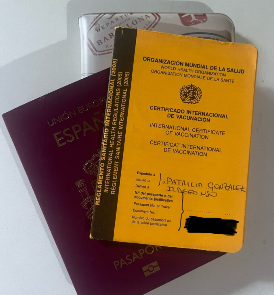 Certificado de vacunación internacional