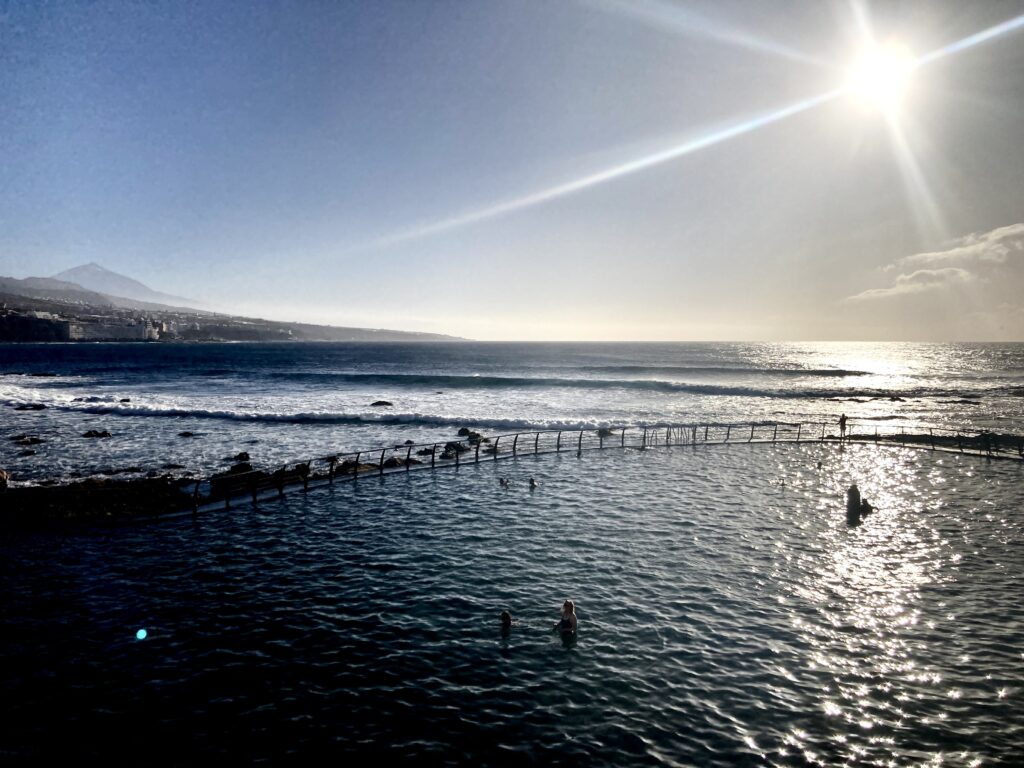 Piscinas naturales en Tenerife