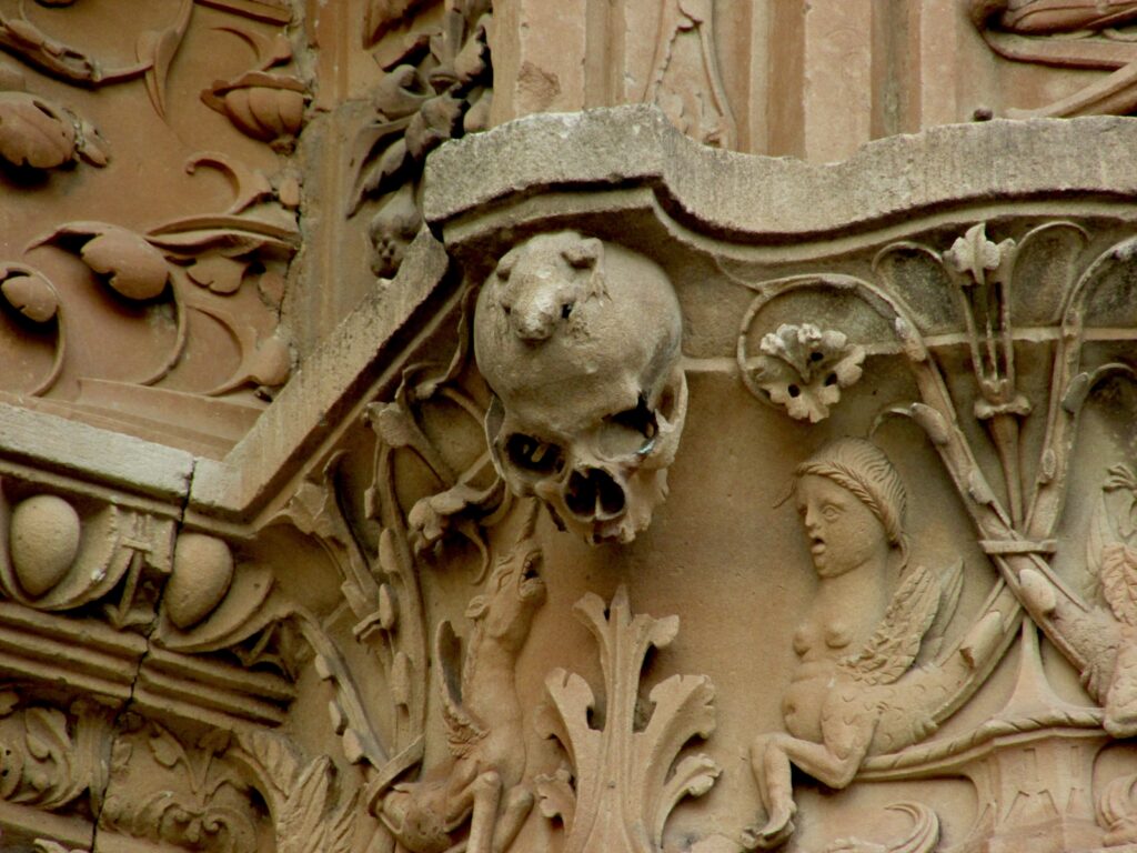 La rana de la Universidad de Salamanca